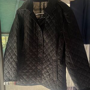 Burberry Black Quilted Puffer Jacket
